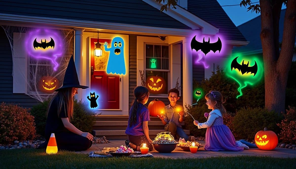 Spook Up Your Windows: Battery-Powered Halloween Projectors (No Outlet Needed!) 🎃👻