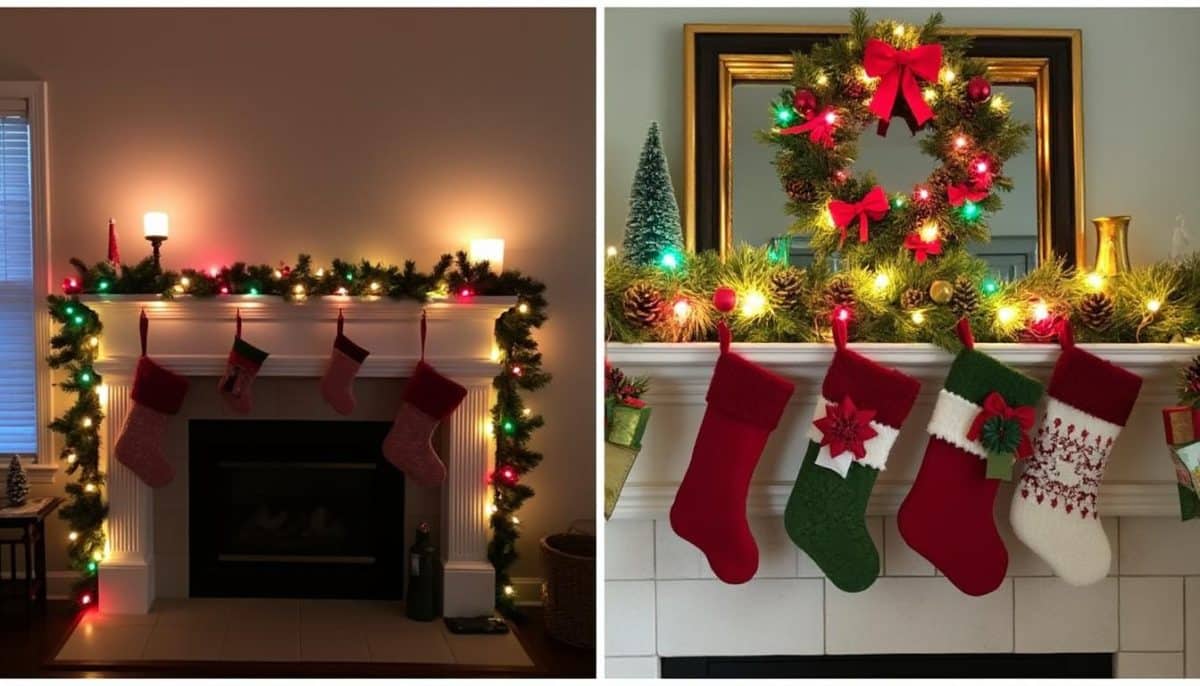 Christmas Mantel Makeovers: Amazing Before & After ✨🎄