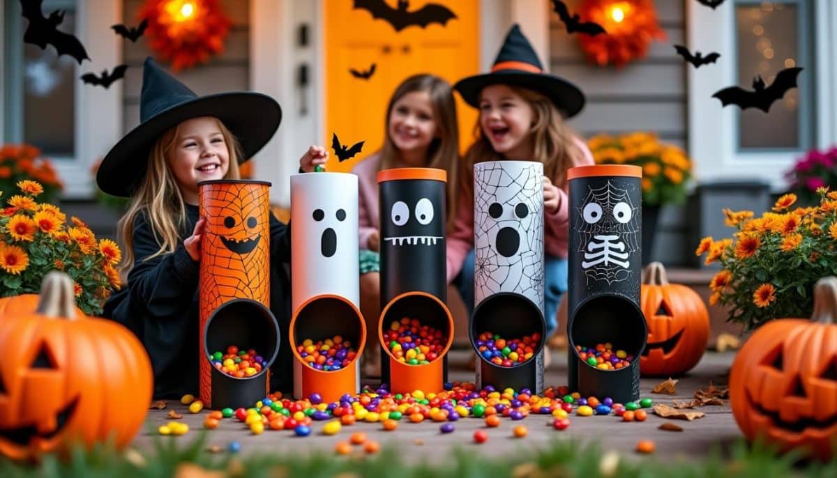 Spooky DIY PVC Candy Dispensers: Halloween Treats Made Easy! ππ¬