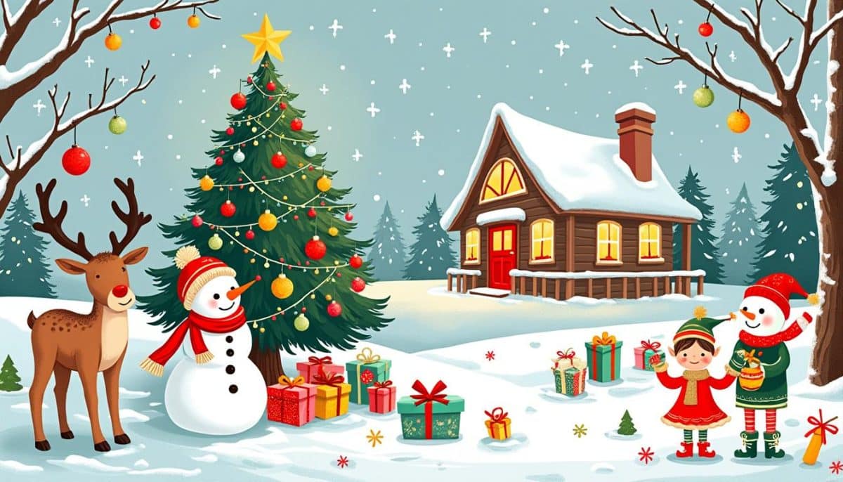 Festive & Easy Christmas Drawings for Cards & Décor 🎨🎄