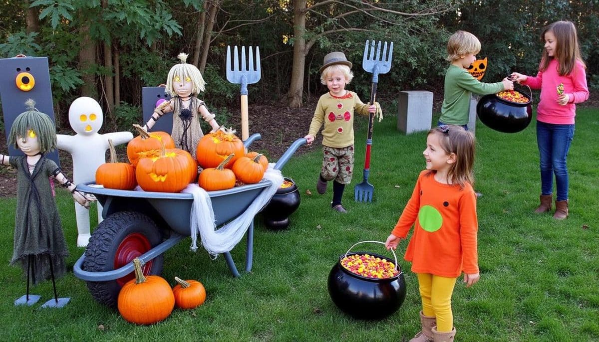 Spooky Garden Tools: DIY Halloween Yard Decorations 🧹🎃