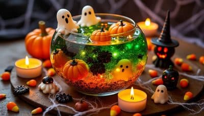create a stunning halloween centerpiece with gel beads! discover colorful water beads perfect for spooky table decor, easy to use and eye-catching for any halloween party.