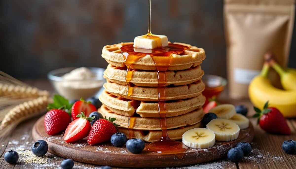 Ancient Grain Power: Gluten-Free Amaranth Waffles for a Nourishing Breakfast