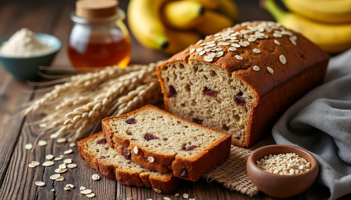 Naturally Sweet Banana Bread with Gluten-Free Oat Flour