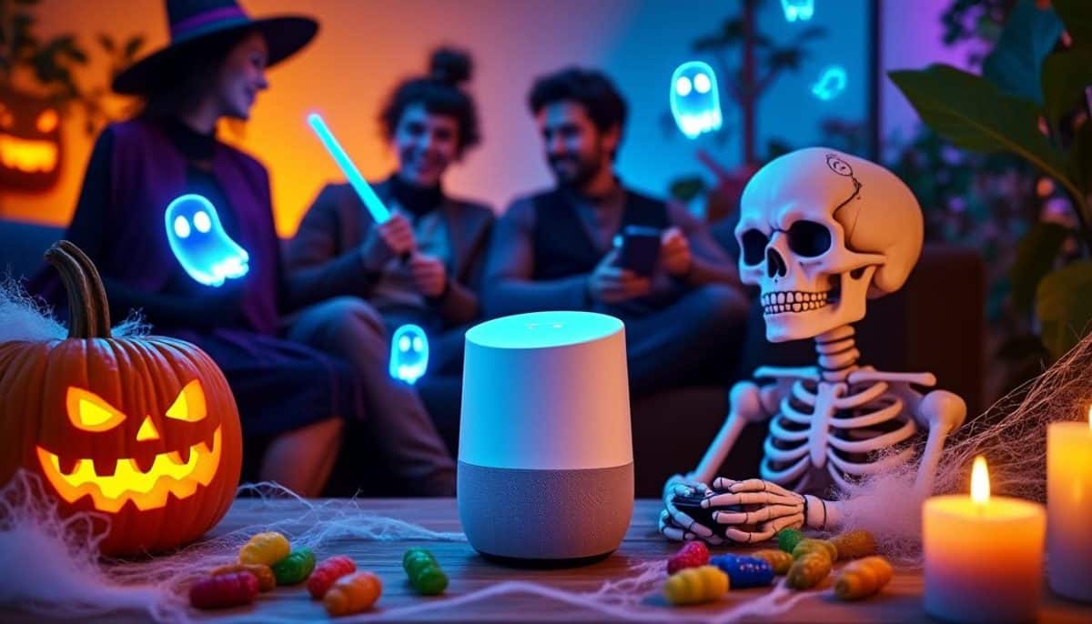 Spookify Your Home: Google Halloween Scenes & Commands 👻🎃