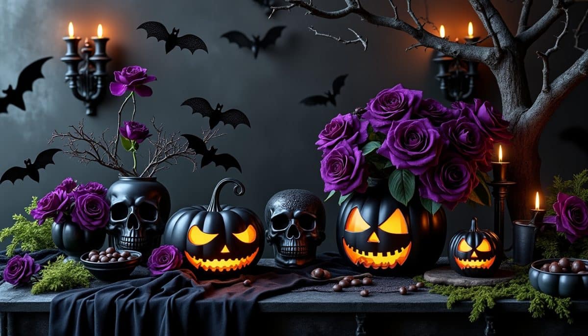 Spooky Chic: Black & Gothic Plants for a Haunting Halloween 🖤🌑🌹