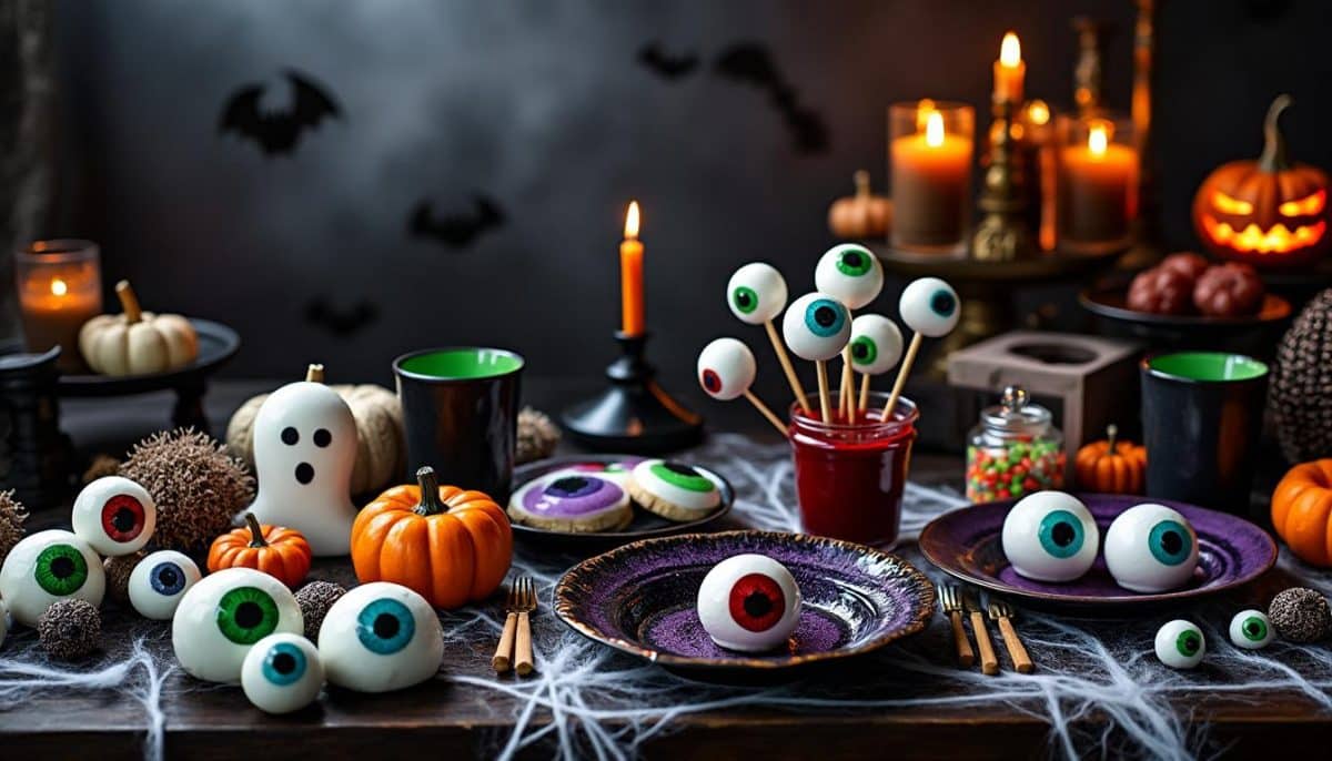 Spooky 👀 DIY: Halloween Eyes & Eyeballs Table Decor Ideas