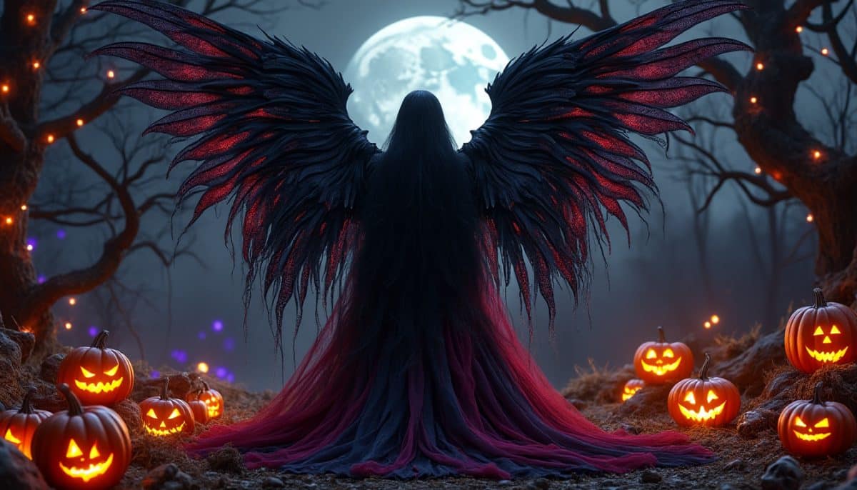 Hauntingly Beautiful: Fallen Angel & Dark Fairy Wings for Halloween 🦇👼