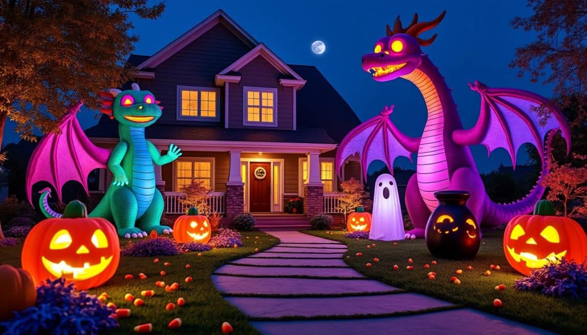 Spooky Fun: Halloween Monster Inflatables, Dragons & Creatures 🐉👻