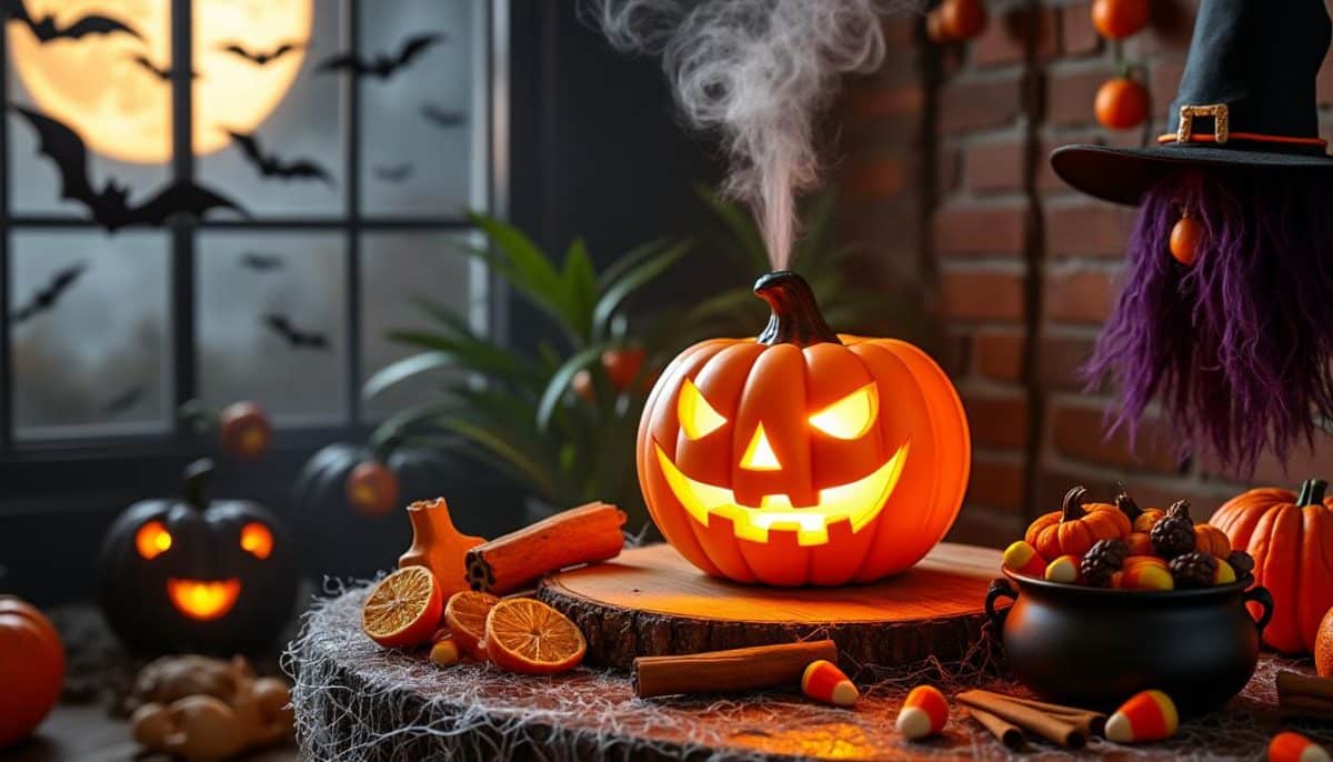 🎃 Cinnamon Pumpkin Diffusers: Spooky Scents for Halloween 🕯️
