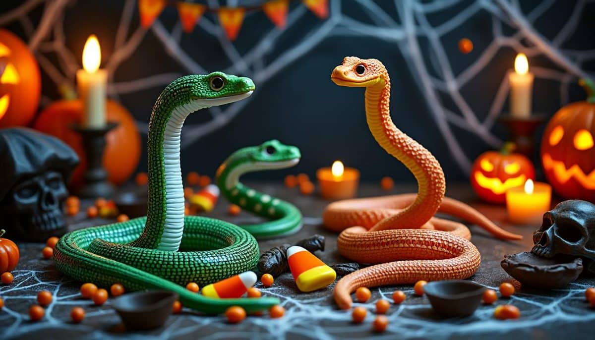 Spooky Serpents & Lively Lizards: Flexible Halloween Replicas 🐍🦎