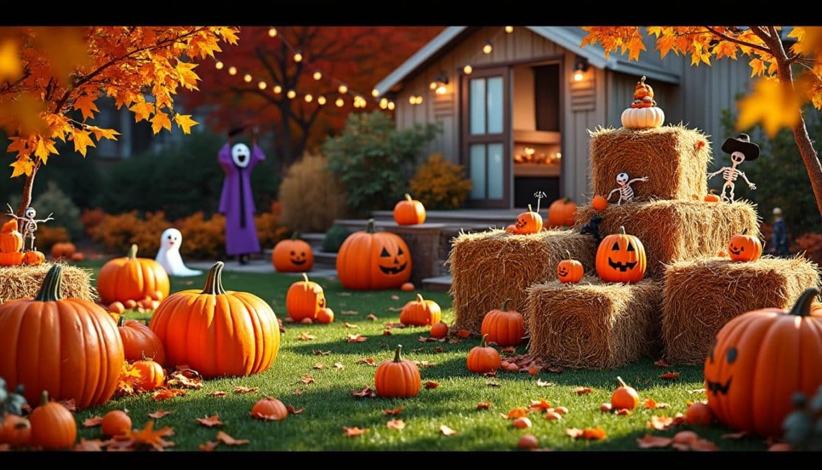 Spooky Hay Bale Halloween Decor π: Indoor & Outdoor Ideas!