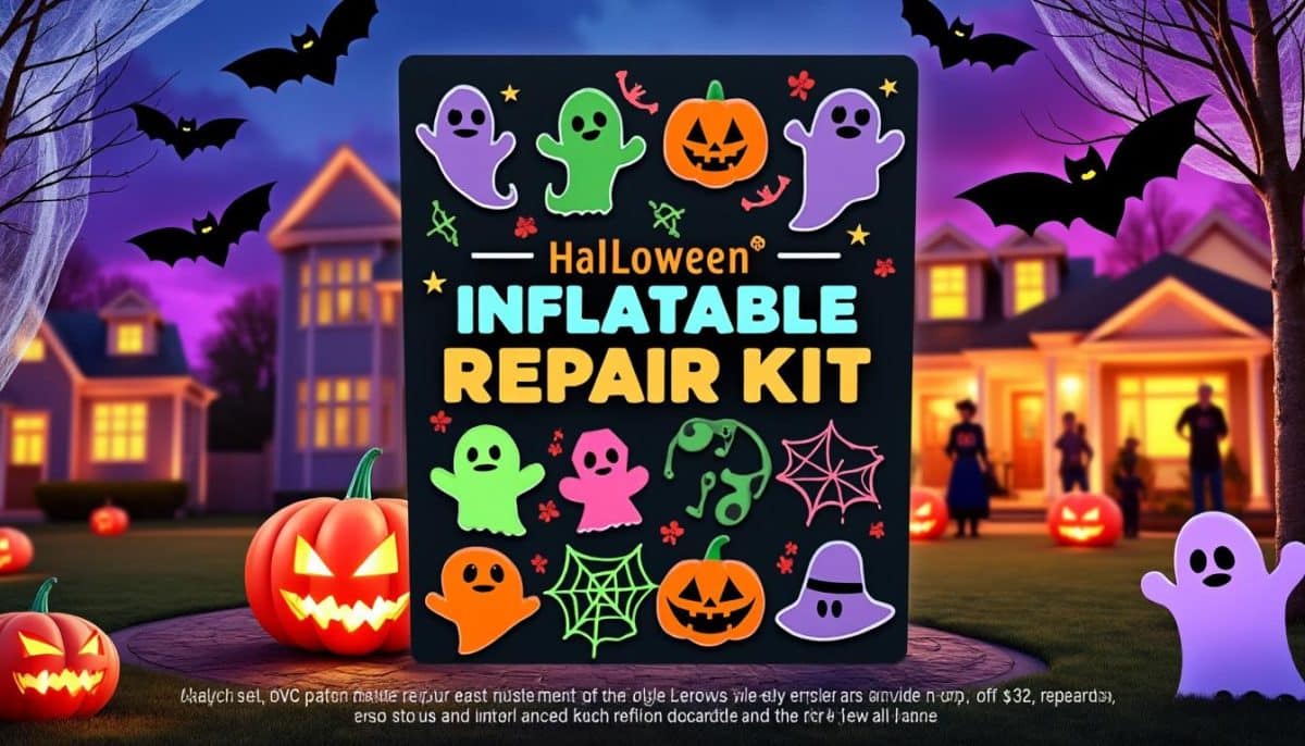 Spook-Proof Your Decor: 🎃 Inflatable Repair Kits & PVC Patches for Halloween 👻