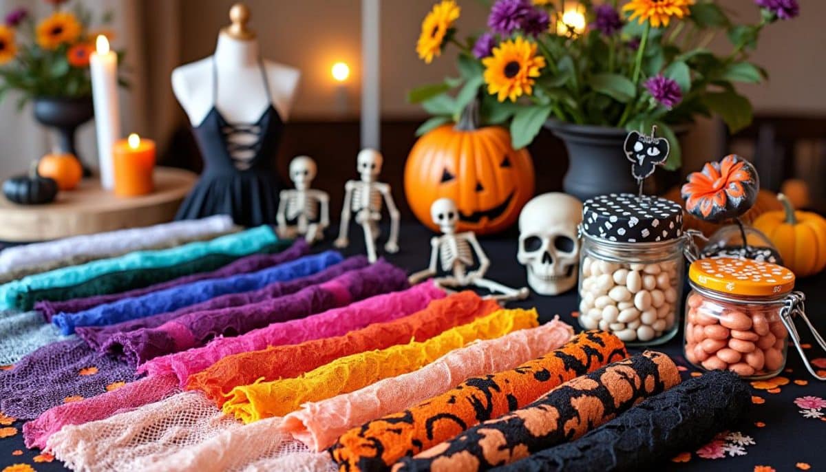 👻 Spooky Chic: Lace & Fabrics by the Yard for DIY Halloween Costumes 🎃