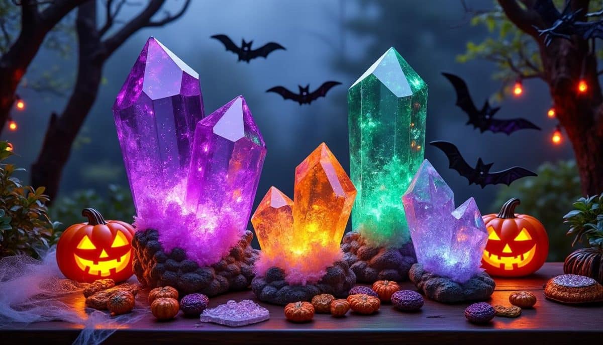 Spellbinding Halloween Decor: Go Big with Large Artificial Crystals! π§ββοΈβ¨