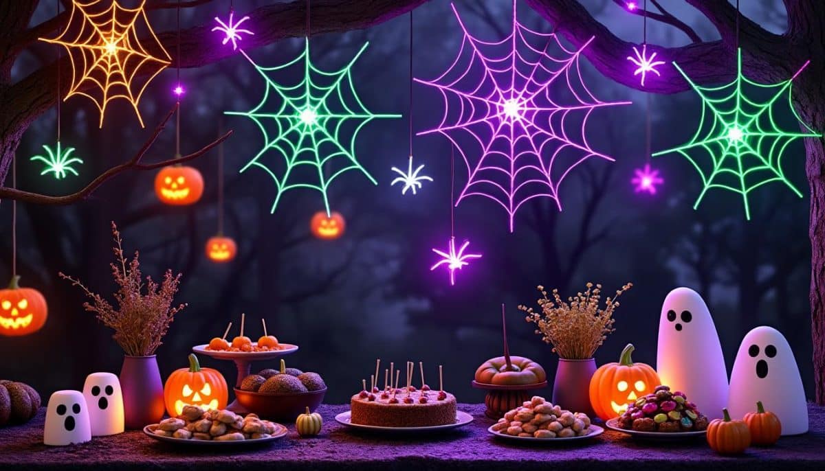 Light Up Your Haunt: LED Spider Webs for a Glowing Halloween πΈοΈβ¨