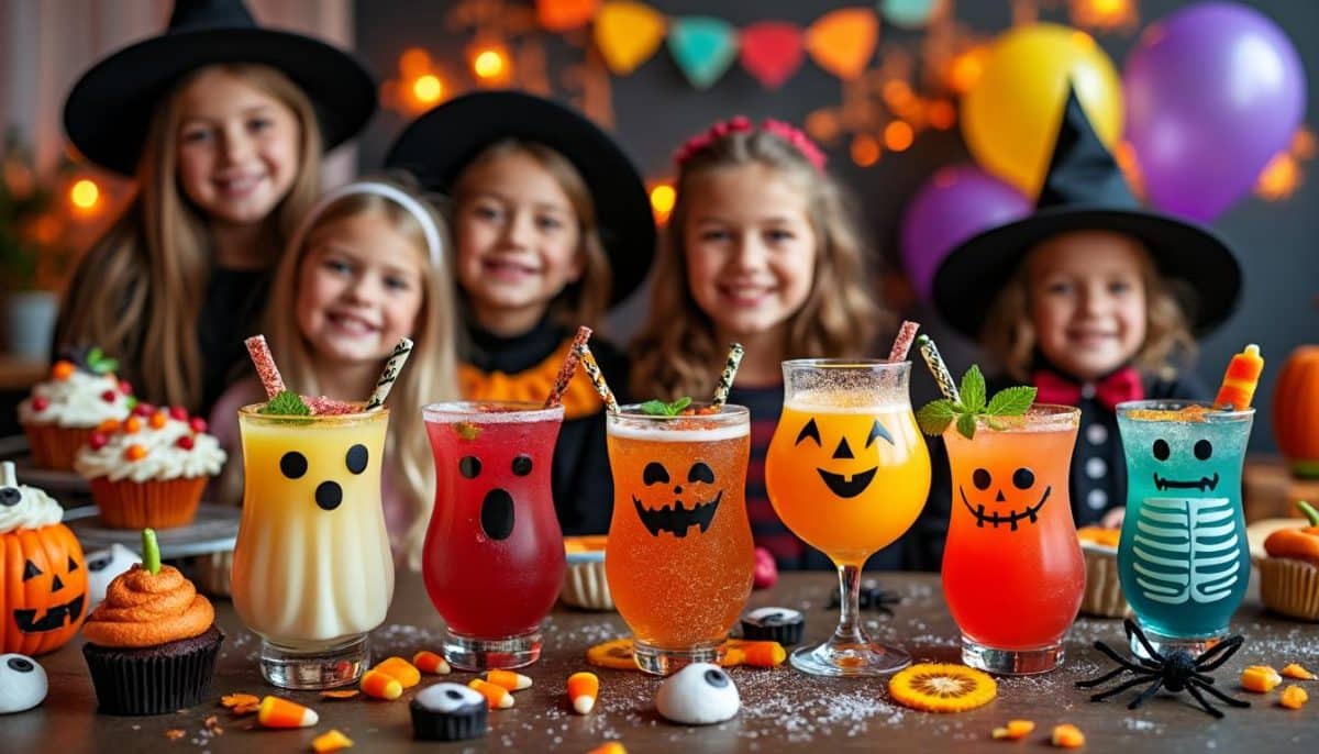 discover fun and flavorful non-alcoholic halloween cocktails for kids! perfect for spooky parties, these easy drink recipes are safe, colorful, and delicious for all ages.