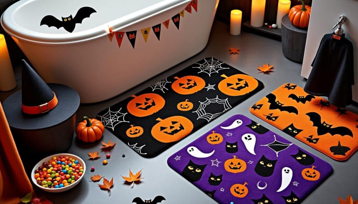 Spooky & Safe: 🦇 Non-Slip Halloween Bath Mats for a Boo-tiful Bathroom 🎃