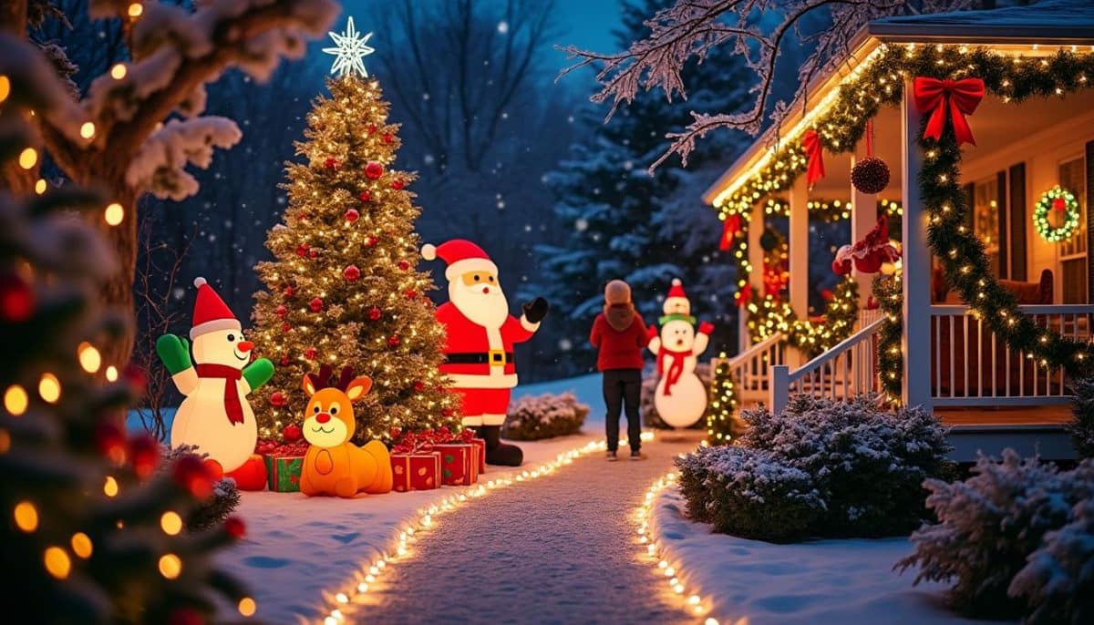 Festive Outdoor Christmas Decor Ideas to Wow Your Neighbors 🎄✨