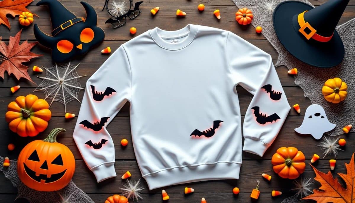 Spooky Style: 🧥 How to Customize Plain Sweatshirts for Halloween 🎃