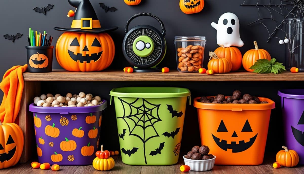 Post-Halloween Storage Hacks: Bin Covers & Cord Reels 🎃🧹