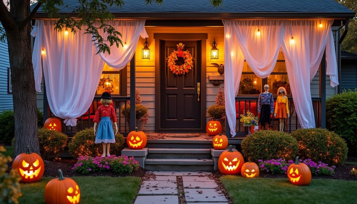 Spooky Outdoor Halloween Decor on a Budget ππ»