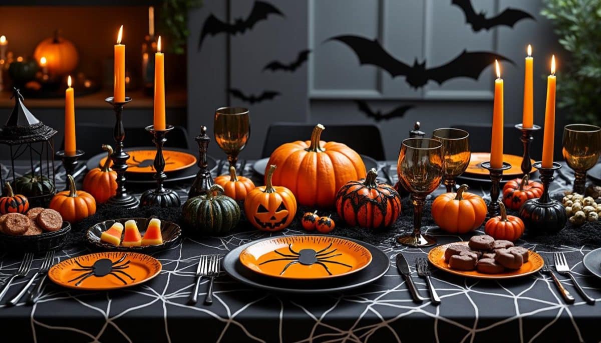 Spooky Chic: 🕸️ Spider Web Table Runners for a Hauntingly Stylish Halloween 🕷️