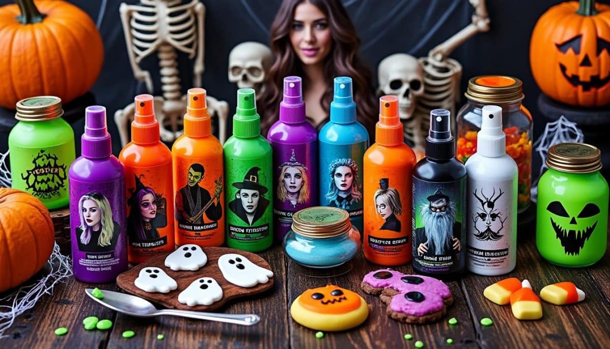 Spooky Styles: Top 🕸️ Halloween Hair Spray Brands & Colors 🌈