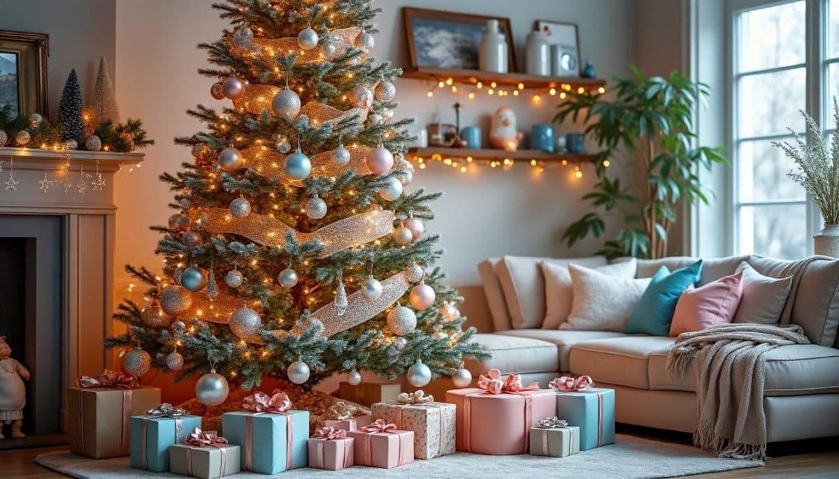 Christmas Tree Themes That Go Beyond Red & Green 🎄✨