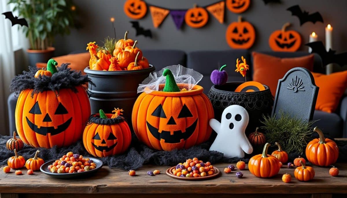 Spooky Style: Creative Themed Halloween Waste Baskets 🎃🗑️