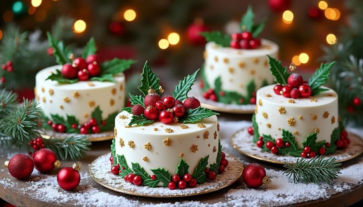 discover stunning christmas cake designs with professional-looking ideas that will impress your guests and make your holiday celebrations extra special.
