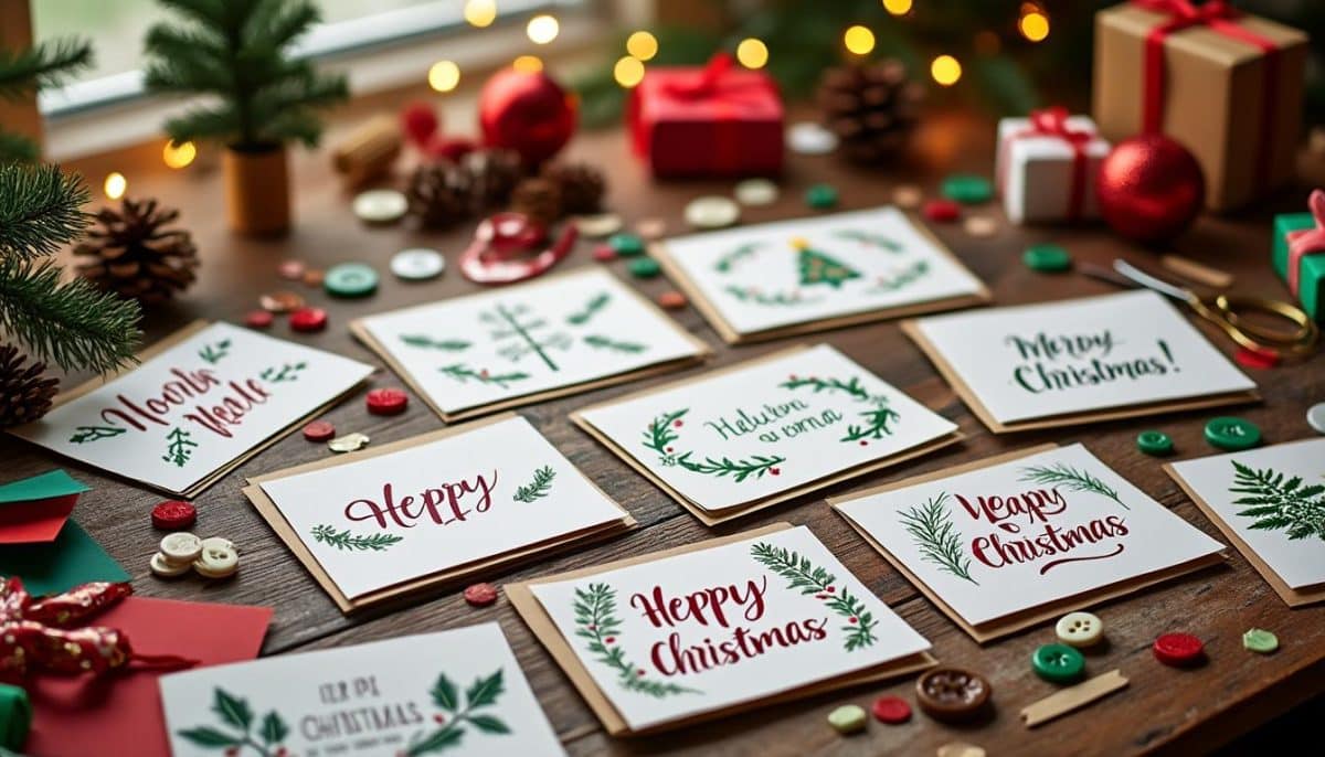 Handmade Christmas Cards: Small Craft, Big Meaning πβ¨