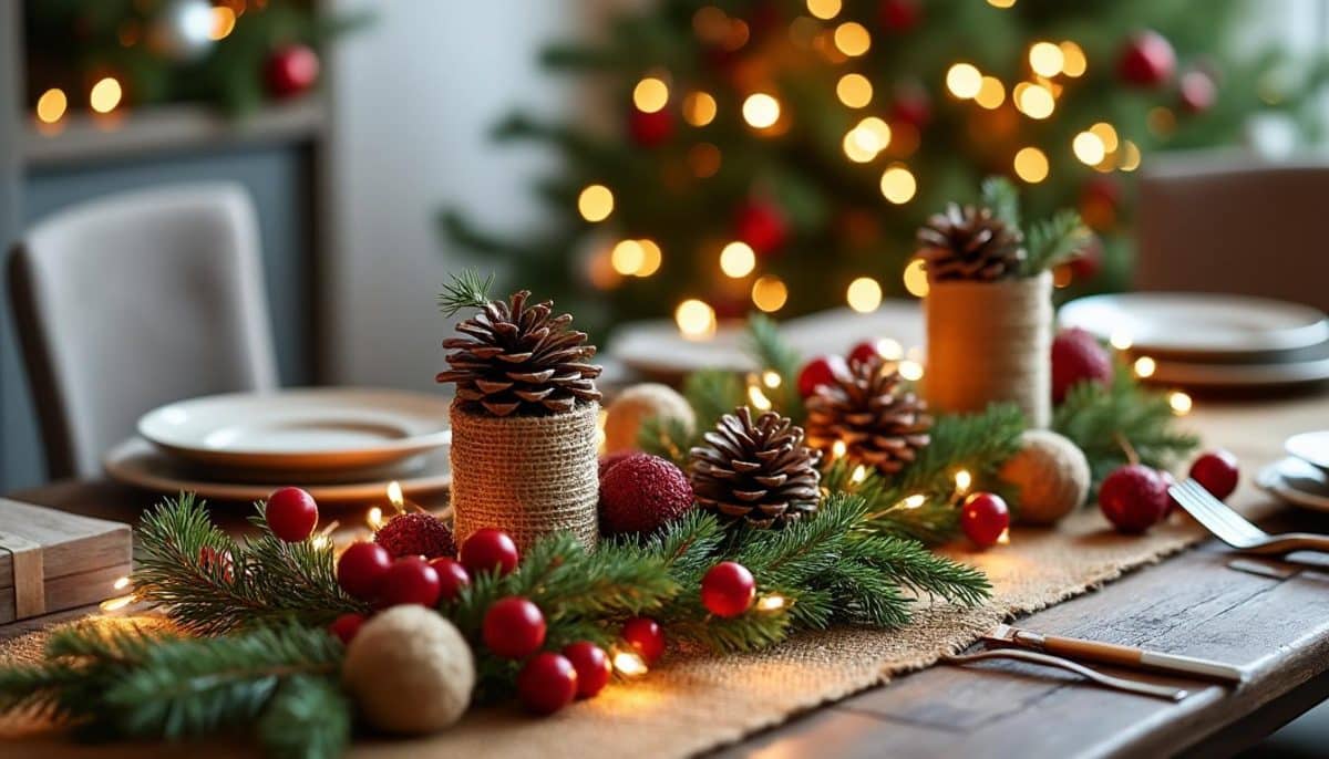 discover easy diy christmas centerpieces to beautifully decorate your table this holiday season. simple steps and festive ideas for a cozy, elegant celebration.