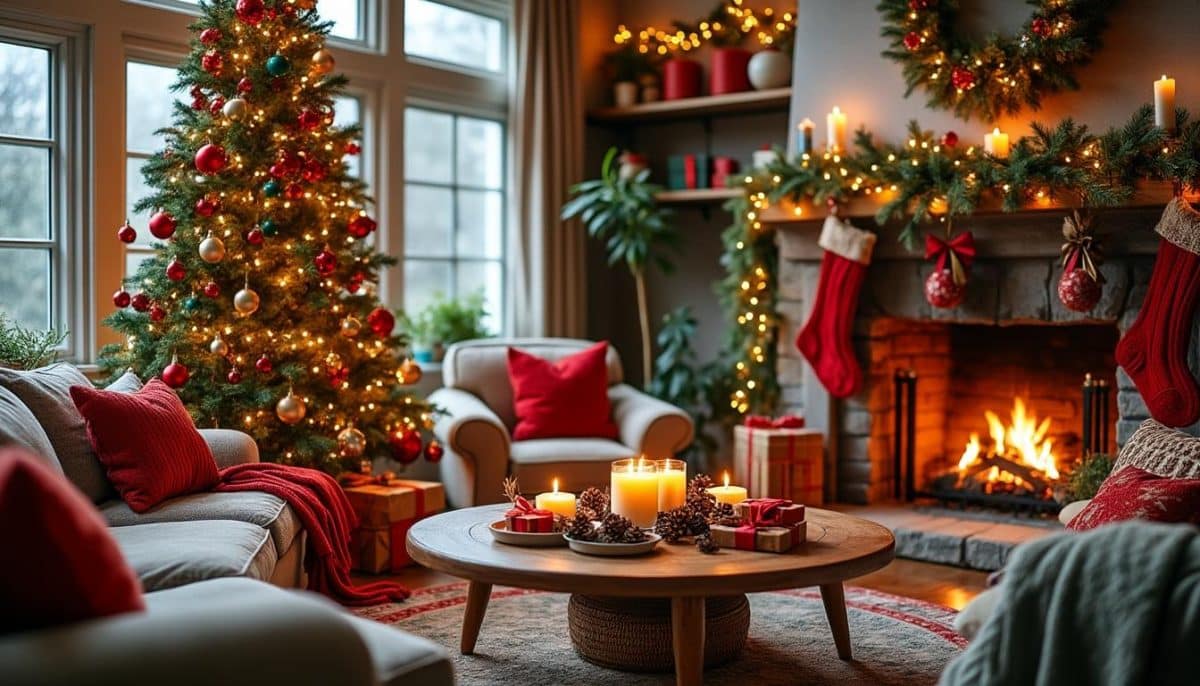 Cozy Christmas Living Room Makeovers πβ¨