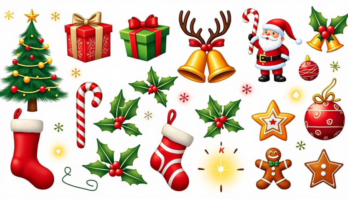 🎄 Festive Flair: Ultimate Christmas Icons Digital Pack 🎅