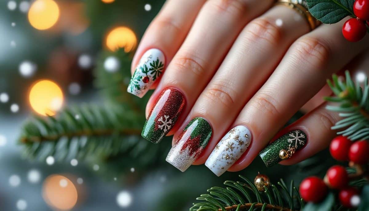 discover advanced techniques for stunning christmas nail art designs in this comprehensive tutorial. perfect your festive manicure with step-by-step guidance and creative ideas.
