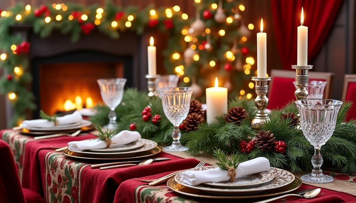 discover beautiful christmas table decorations to create a stunning tablescape that will impress your guests and bring festive cheer to your holiday gatherings.