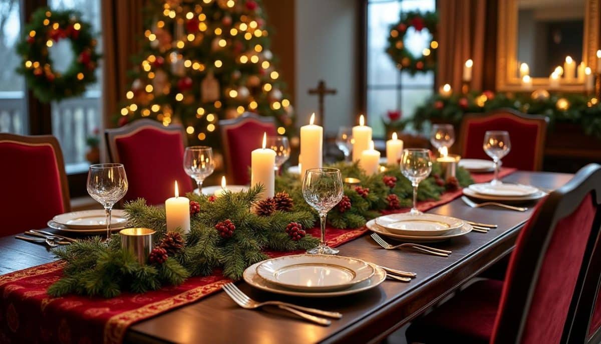 π Elegant Christmas Table Settings for a Magical Dinner β¨