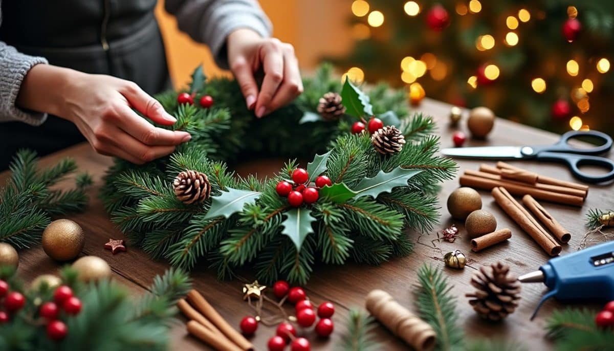 learn how to make your own beautiful christmas wreath in just 30 minutes with this easy step-by-step guide. perfect for holiday decorating and gift ideas.