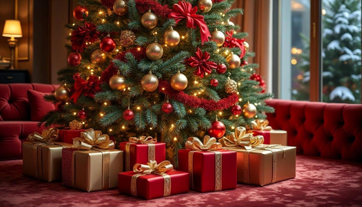 πβ¨ Luxe Red & Gold Christmas Tree Decor Guide π
π«