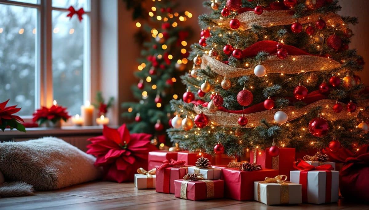 Red Christmas Tree 🎄✨: Bold & Beautiful Decor Ideas