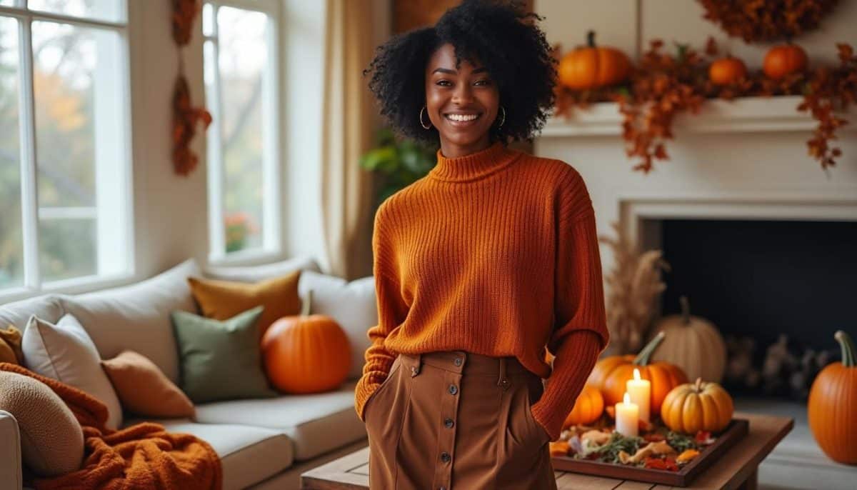 Thanksgiving Glam for Black Women: Stylish Looks 🍂✨