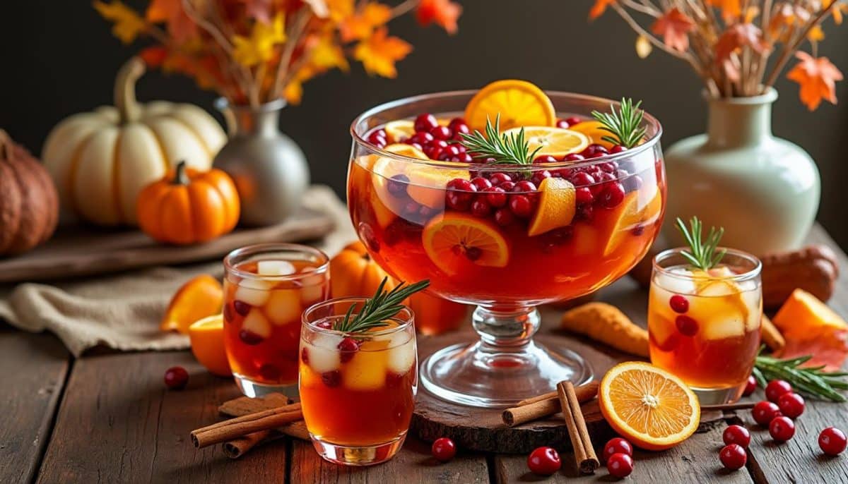 Thanksgiving Punch 🍹: Crowd-Pleaser Party Recipe 🎉