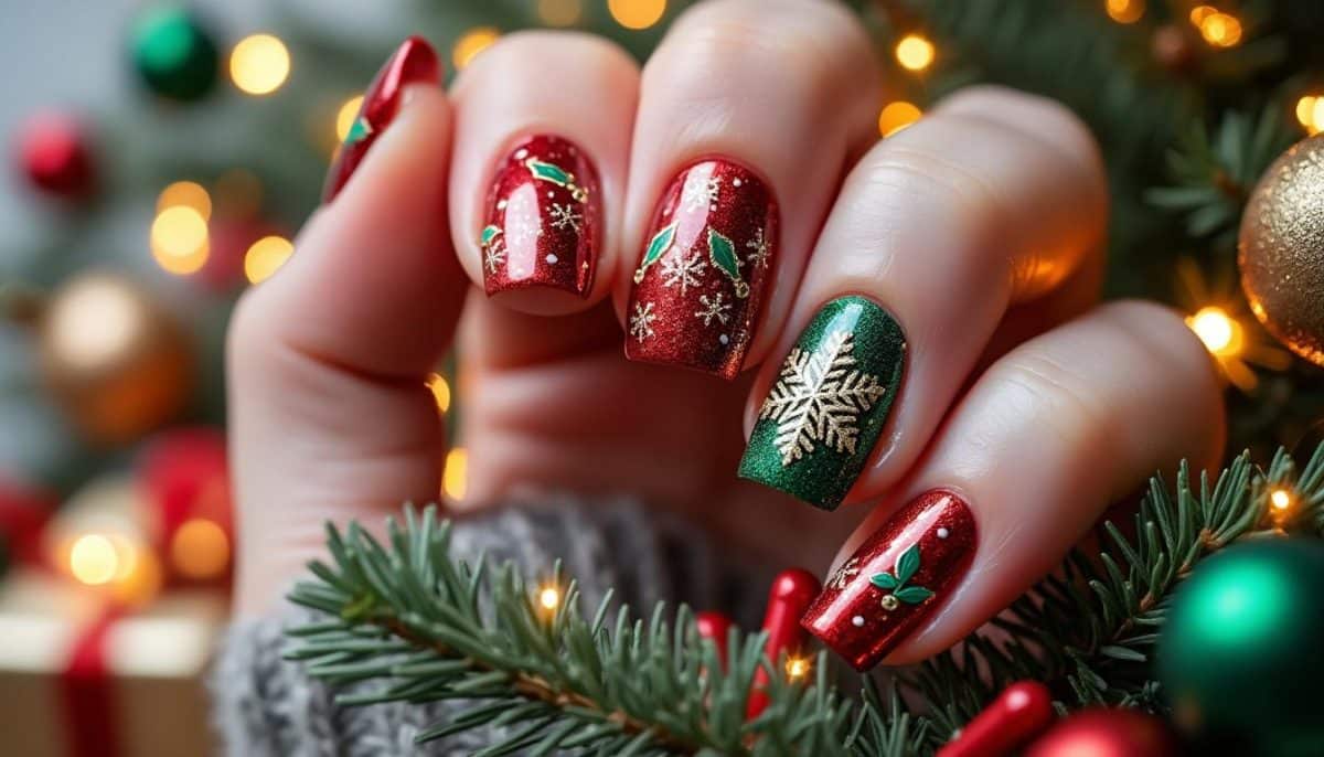 discover the hottest trends in christmas nails this season with stylish designs, festive colors, and creative ideas to make your holiday look shine.