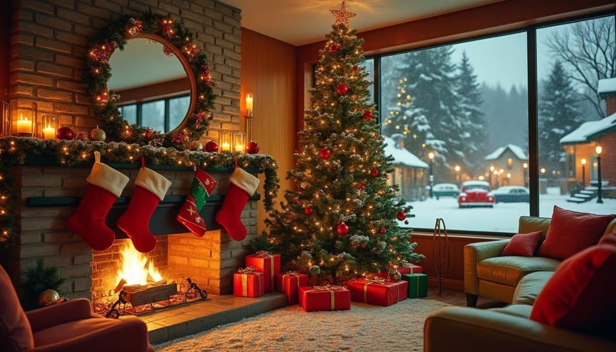 π Vintage Christmas Vibes: Crafting a Retro Holiday Mood β¨