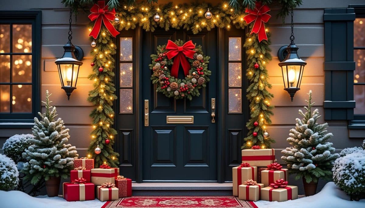π Festive Christmas Door Ideas to Welcome the Holidays πͺβ¨