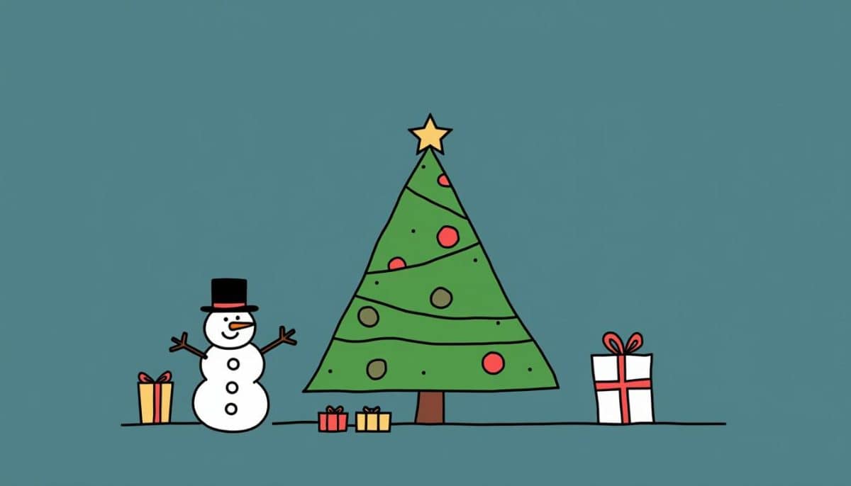 π Easy Christmas Sketches: Beginner-Friendly Holiday Drawings βοΈ