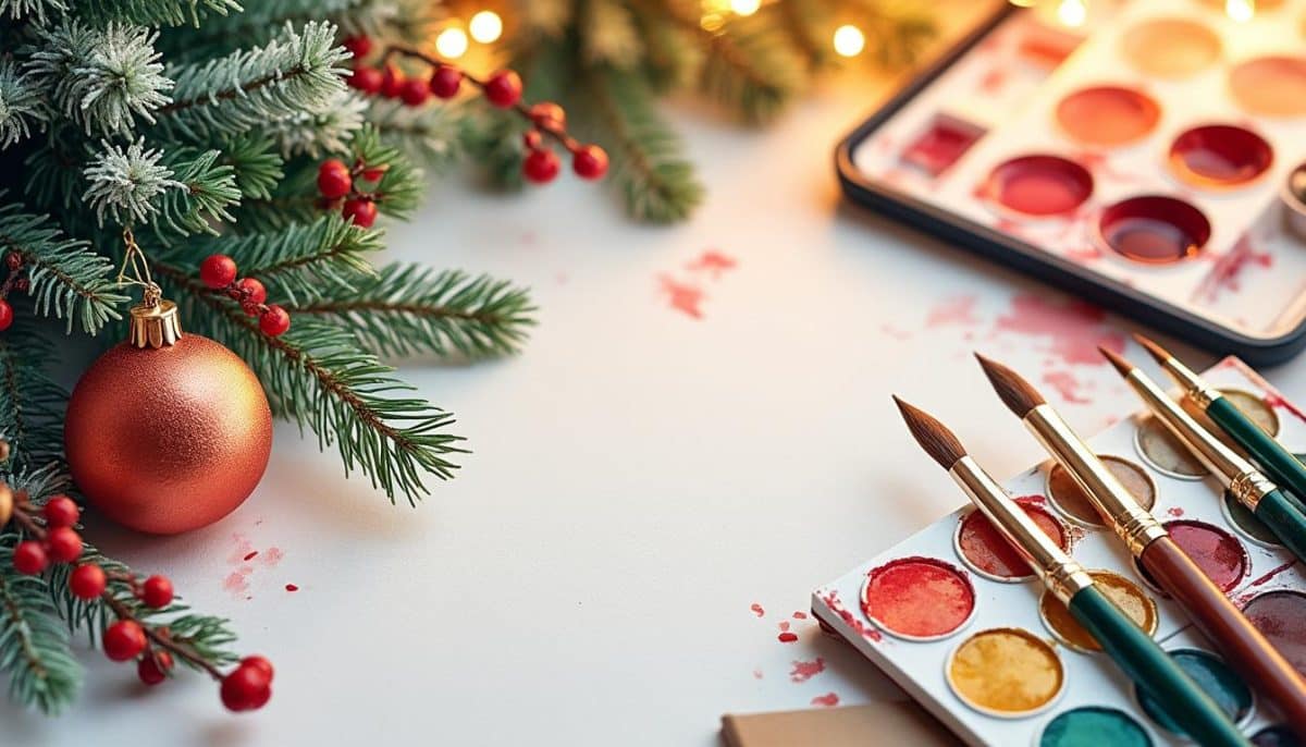 learn how to create beautiful christmas-themed watercolor paintings with this easy tutorial for beginners. perfect for holiday art enthusiasts looking to develop their skills.