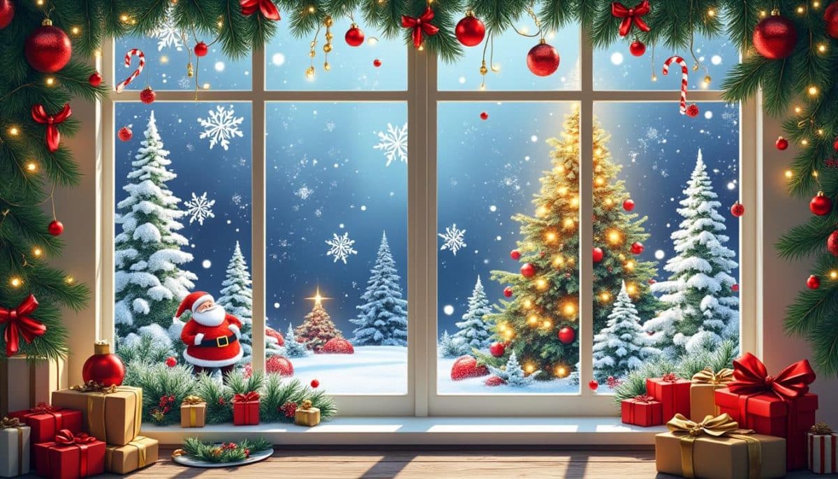 π¨β¨ DIY Christmas Window Painting: Fun Ideas to Brighten Your Holidays!