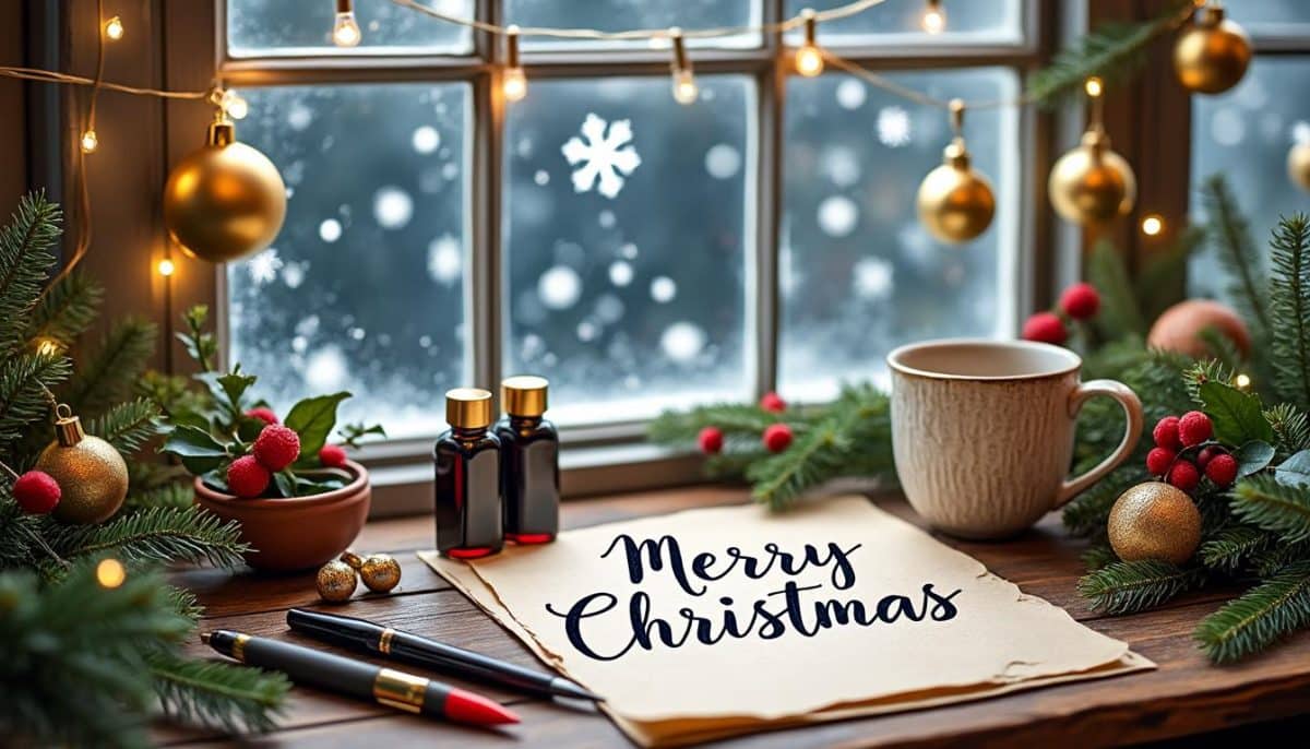 β¨ Merry Christmas Calligraphy: Hand Lettering Guide πβοΈ